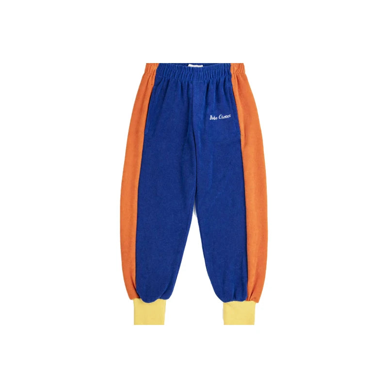 Spring Summer 2026 New Children Leisure Suit Korean Boy Girl Cartoon Printed Hoodie Letter Embroidered Denim Pants Kids Clothes