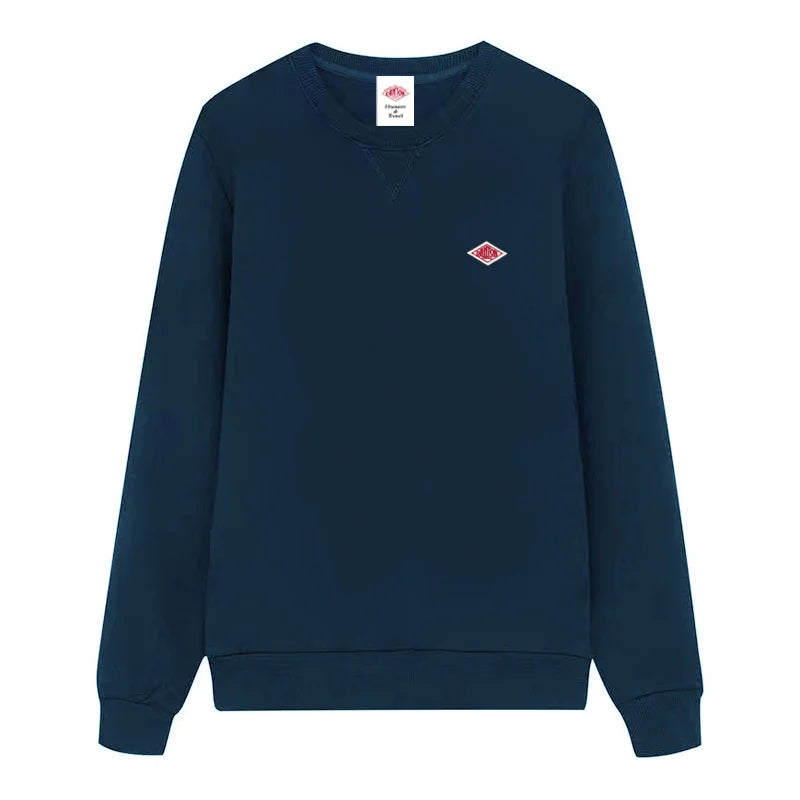 Autumn Winter Japanese Korea Style Hoodie Men Women Letter Embroidery Unisex Sweatshirt Quality Cotton Pullover Casual Cozy Tops